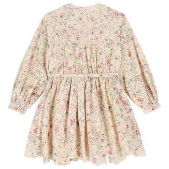 Girls Pink Everlee Sleeve Dress