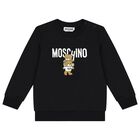 Black Teddy Bear Logo Tracksuit, 3, hi-res