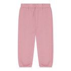 Baby Girls Pink & Ivory Bunny Tracksuit Set ( 3 Piece ), 1, hi-res
