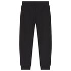 Black Logo Joggers, 1, hi-res