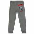 Boys Grey Logo Joggers, 1, hi-res