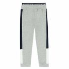 Boys Grey Logo Joggers , 1, hi-res