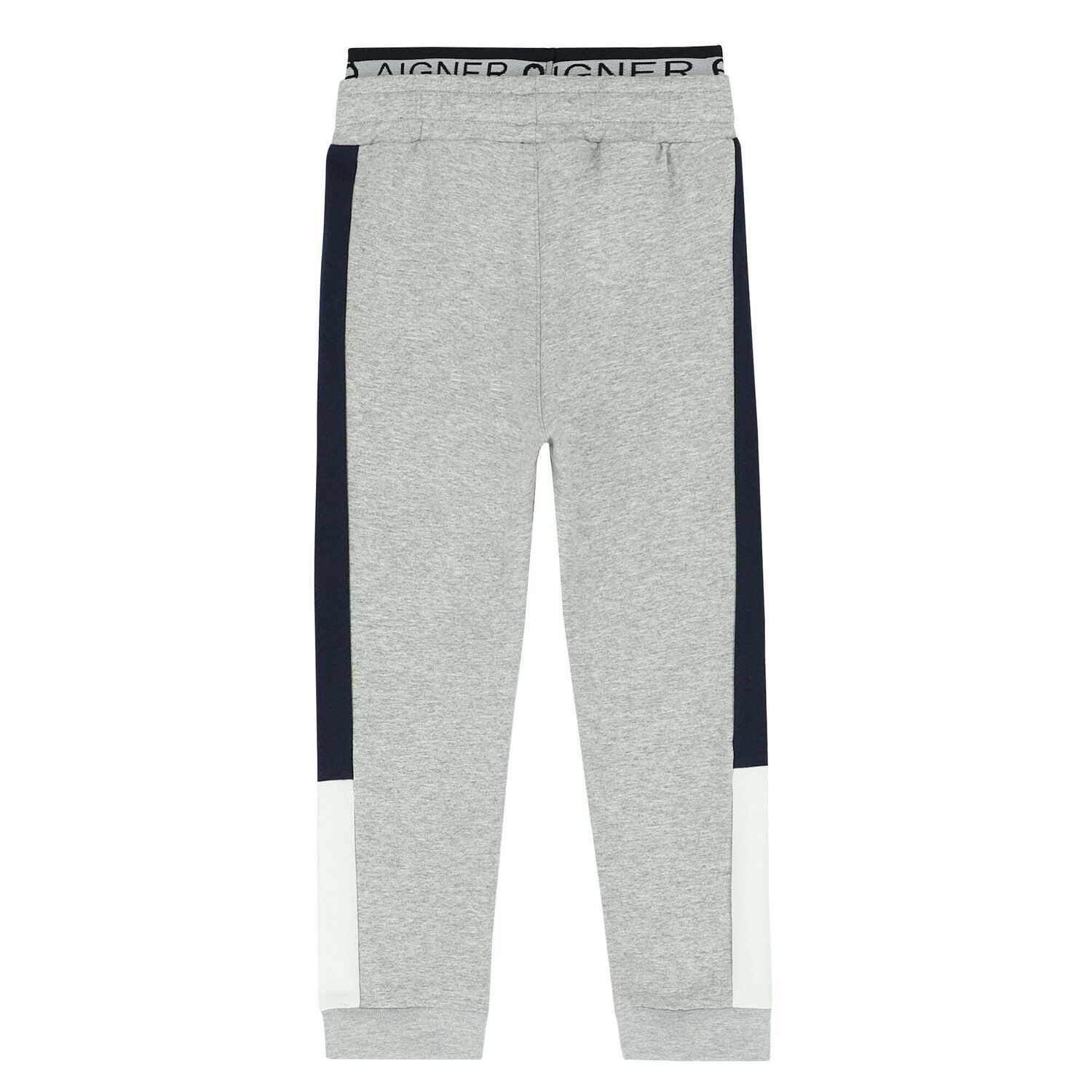 Boys Grey Logo Joggers , 1, hi-res