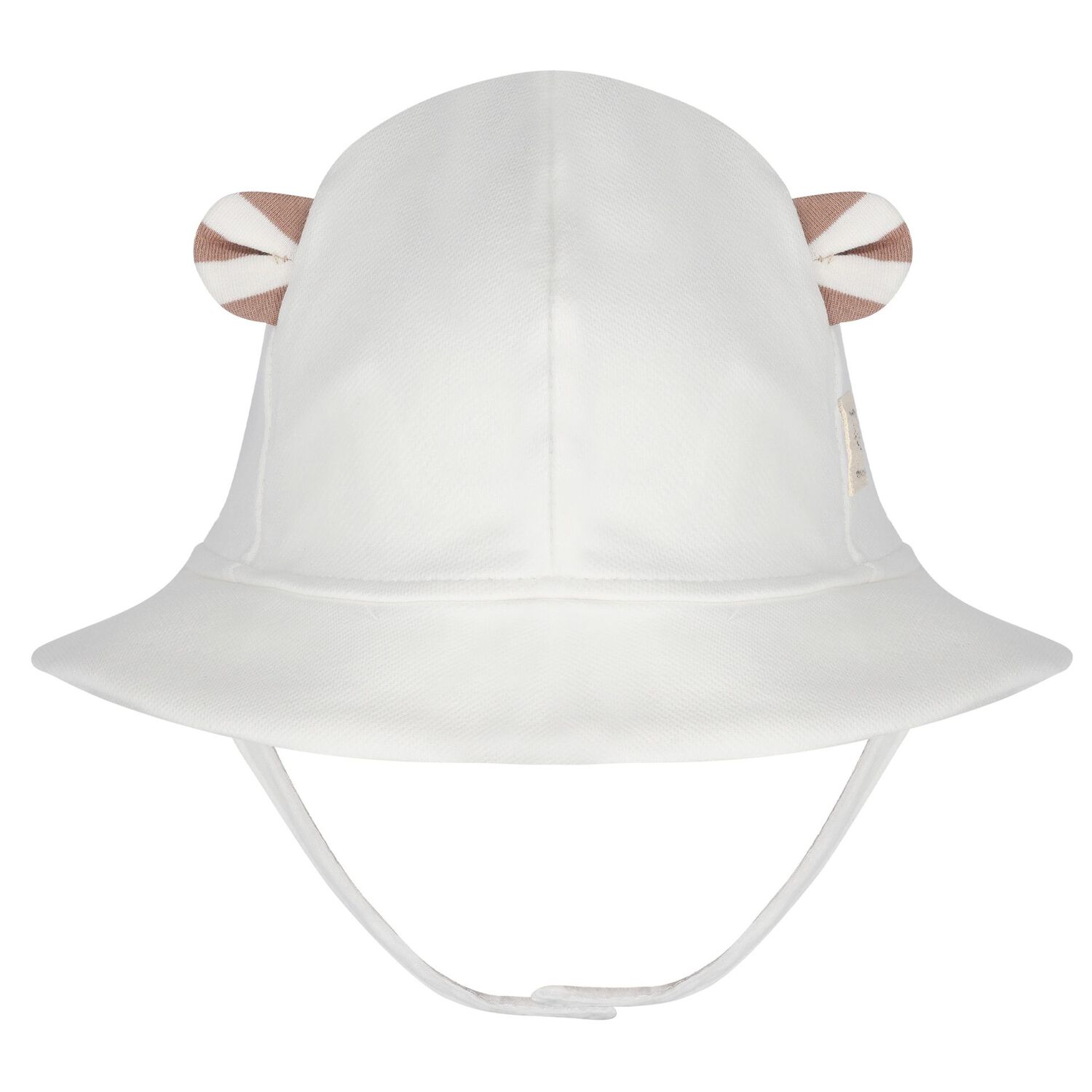 Baby Boys Ivory Bear Romper & Hat Set, 2, hi-res