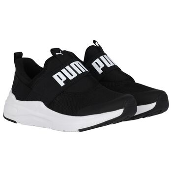 Black Softride Wired 2 Sliptech Trainers