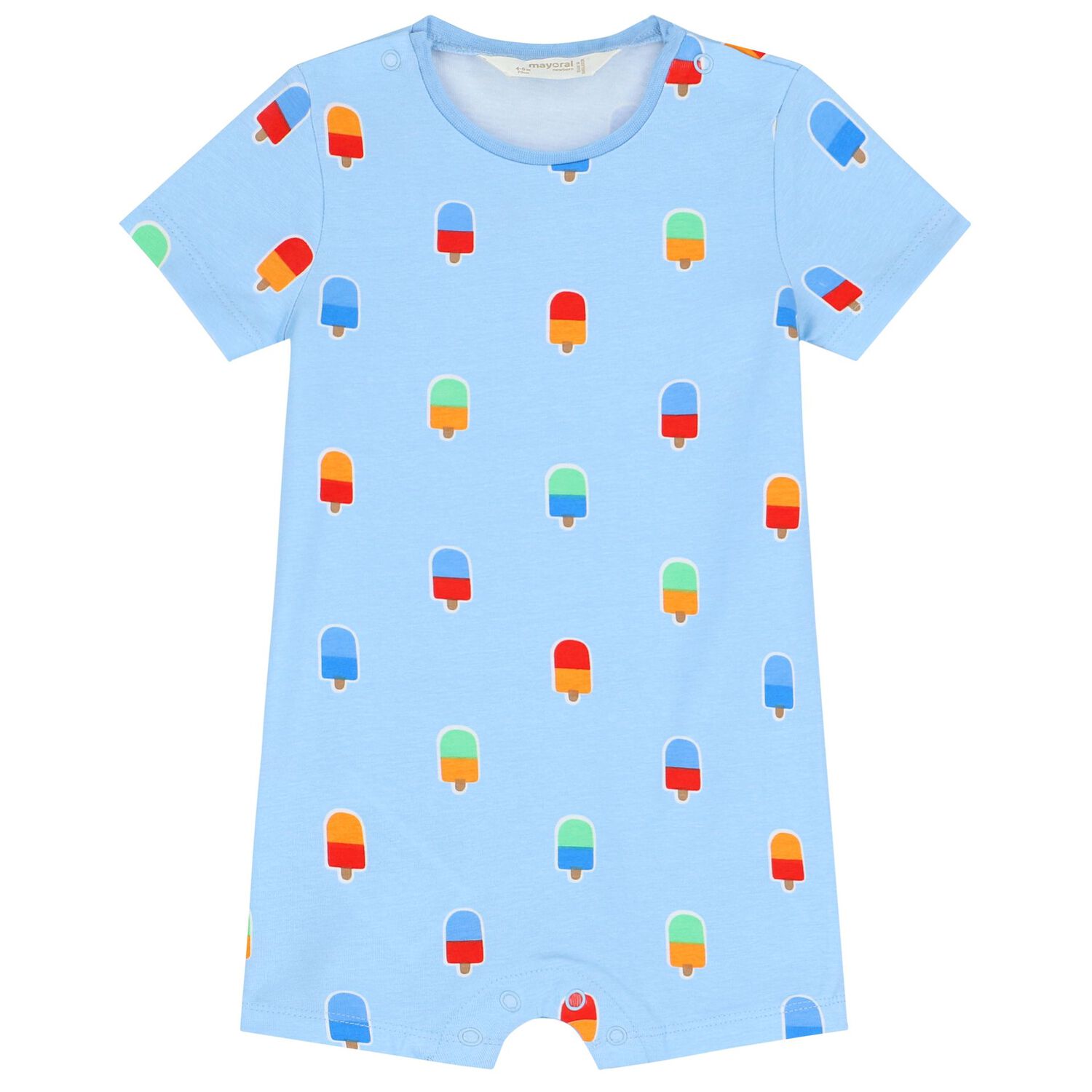Baby Boys Red & Blue Rompers ( 3-Pack ), 1, hi-res image number null