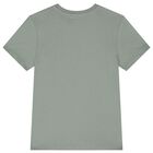 Boys Green Logo T-Shirt, 2, hi-res