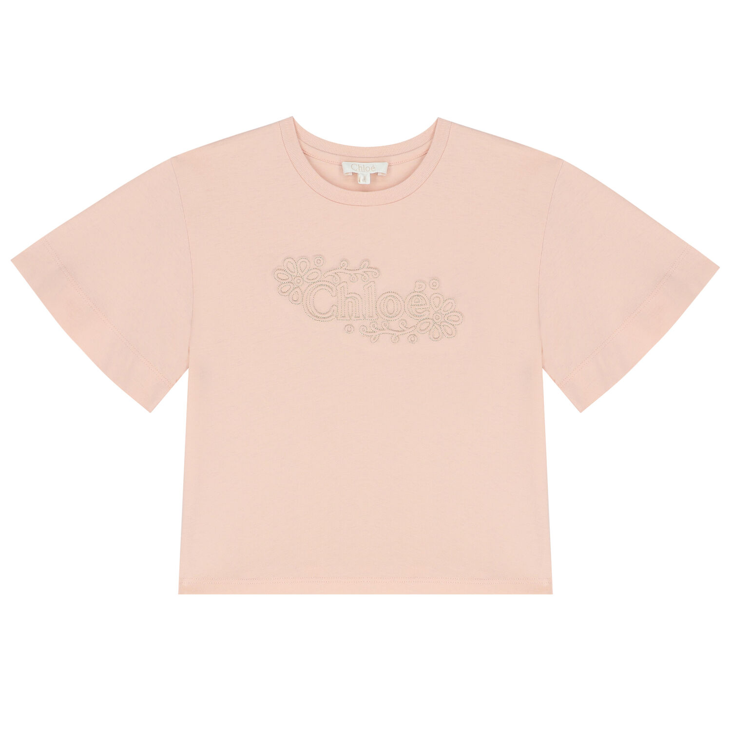 Girls Pink Logo T-Shirt, 1, hi-res