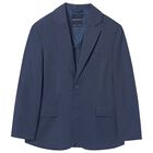 Boys Blue Smart Blazer, 1, hi-res