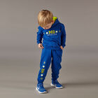 Boys Blue Logo Tracksuit, 1, hi-res
