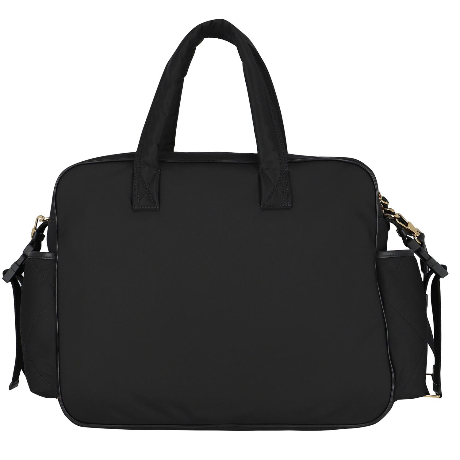 Black Logo Baby Changing Bag, 1, hi-res image number null