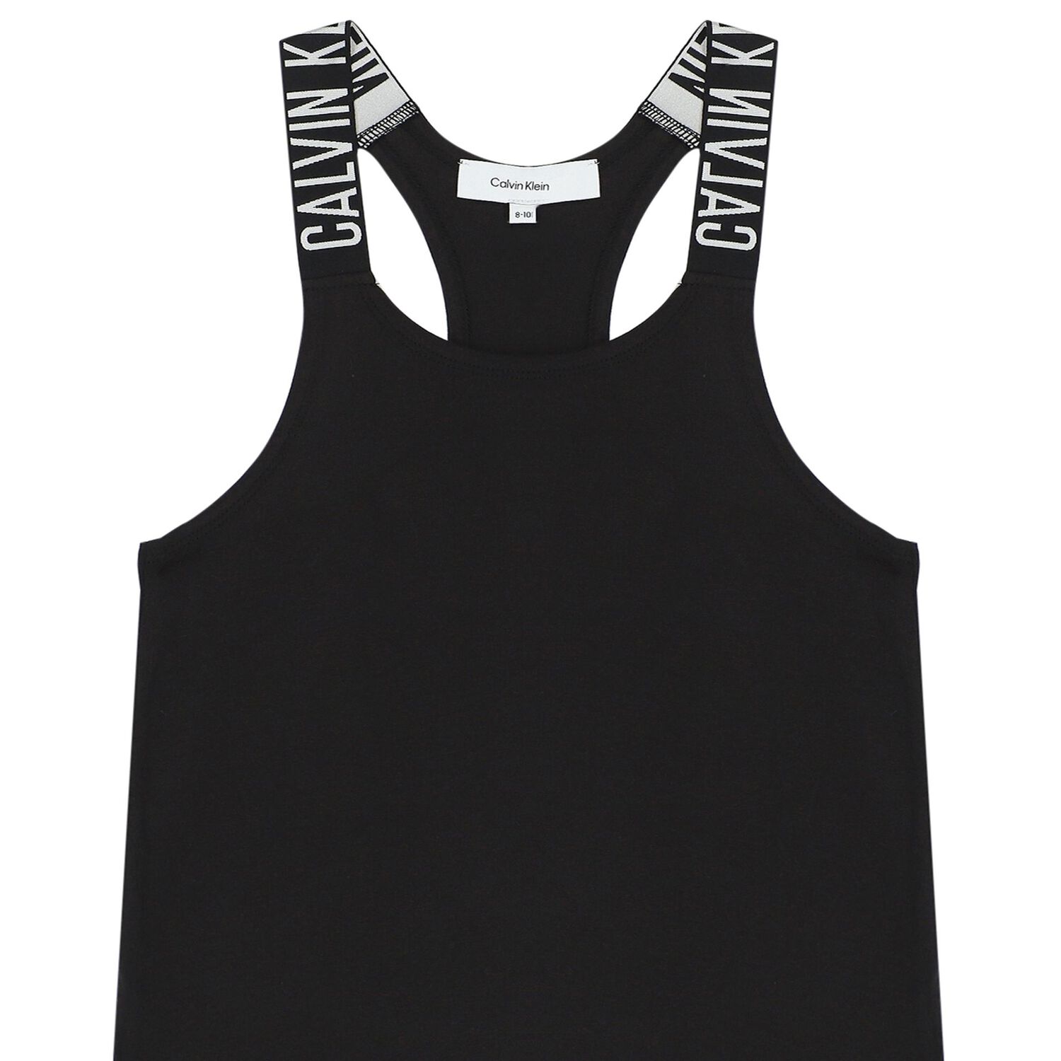 Girls Black Logo Beach Dress, 1, hi-res image number null