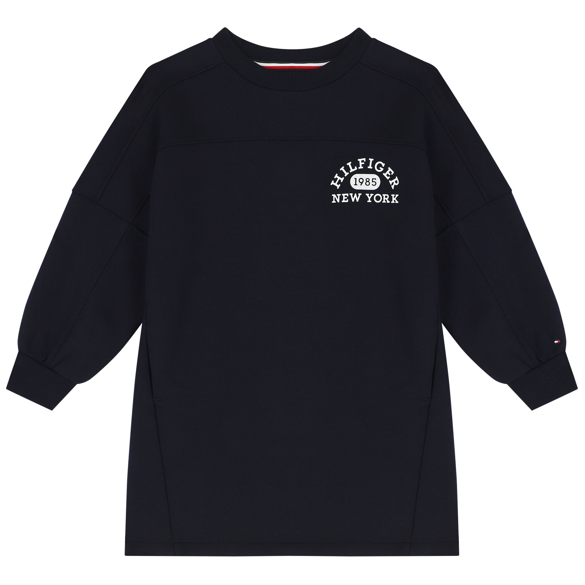 Tommy hilfiger logo sweatshirt dress sale