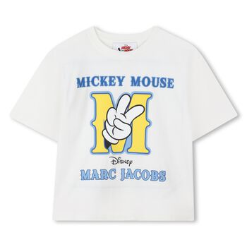 Boys White Disney T-Shirt