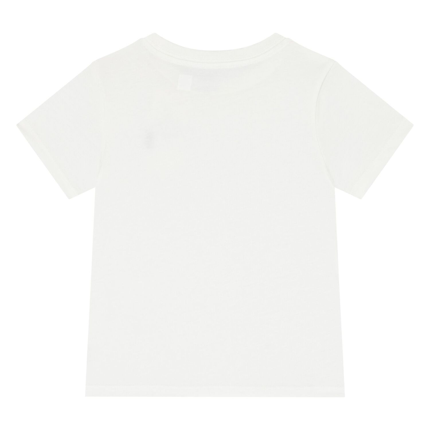 Baby Boys White Logo T-Shirt, 1, hi-res