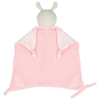 Baby Girls Pink & Beige Comforter