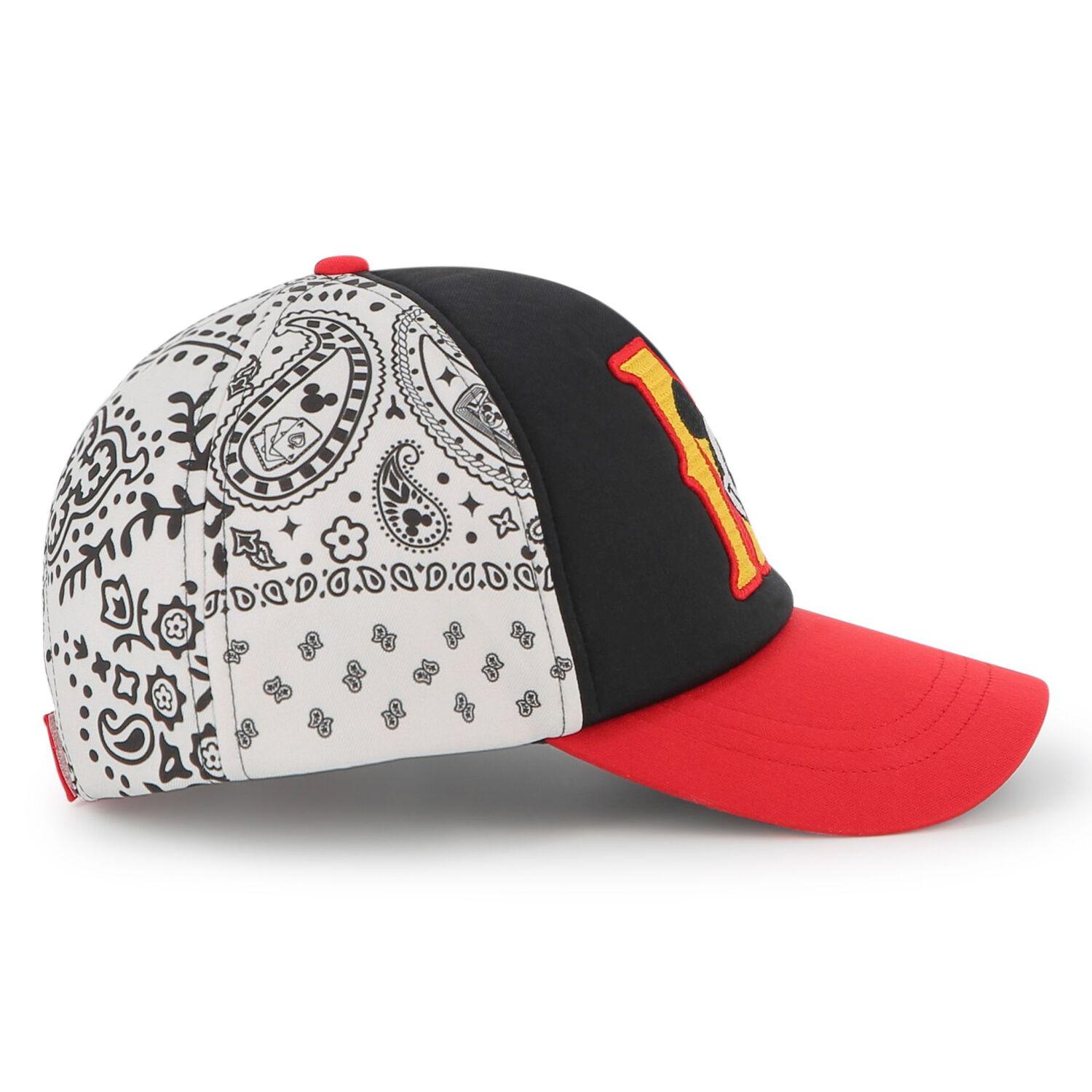 Black, White & Red Disney Cap, 1, hi-res image number null