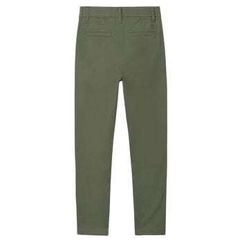 Boys Green Trousers