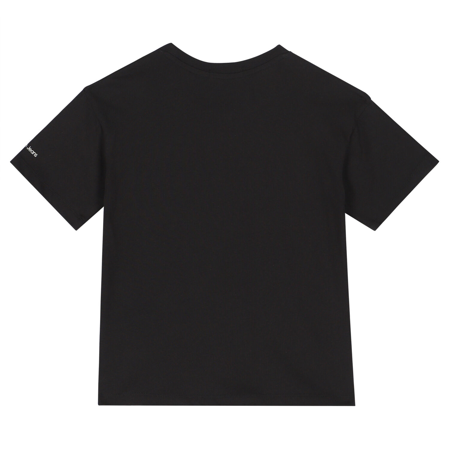 Boys Black Logo T-Shirt, 1, hi-res