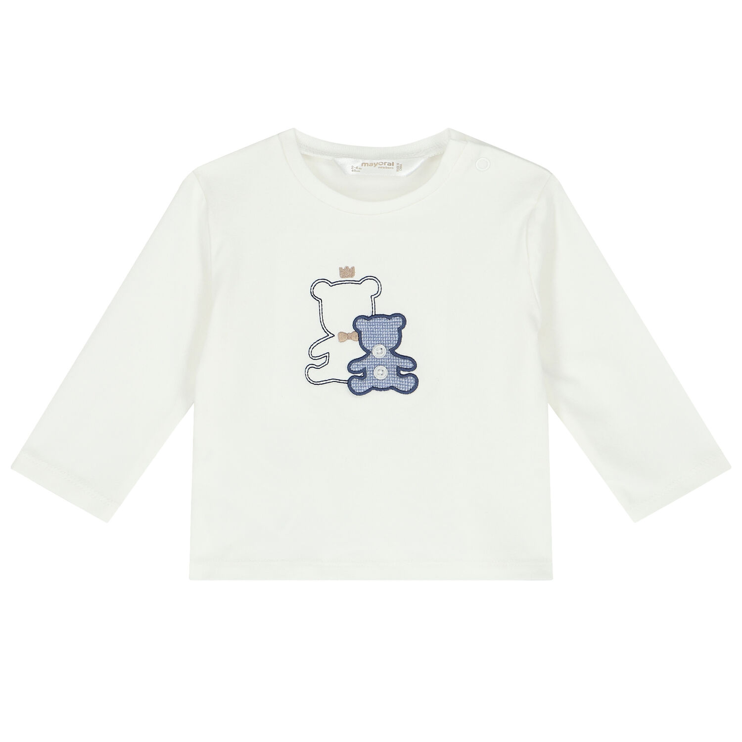 Baby Boys Blue & Ivory Tracksuit (3 Piece), 1, hi-res image number null