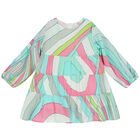 Younger Girls Multi-Coloured Iride Pastel Dress, 2, hi-res