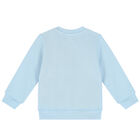 Younger Boys Blue Tiger Sweatshirt, 1, hi-res
