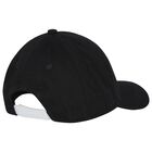 Boys Black Logo Cap, 1, hi-res
