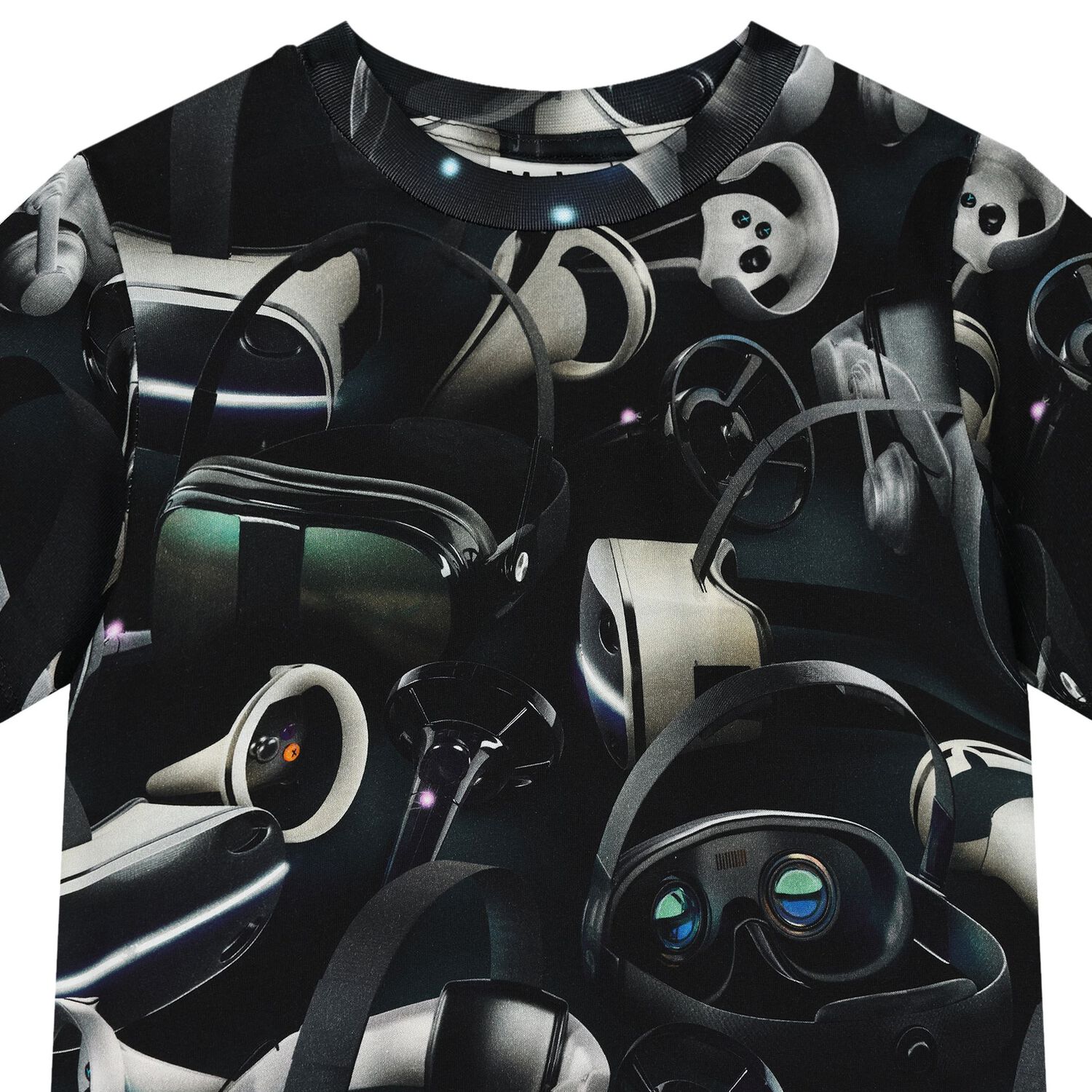 Boys Black VR Box T-Shirt, 1, hi-res