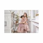 Girls Pink Tulle Special Occasion Dress, 1, hi-res