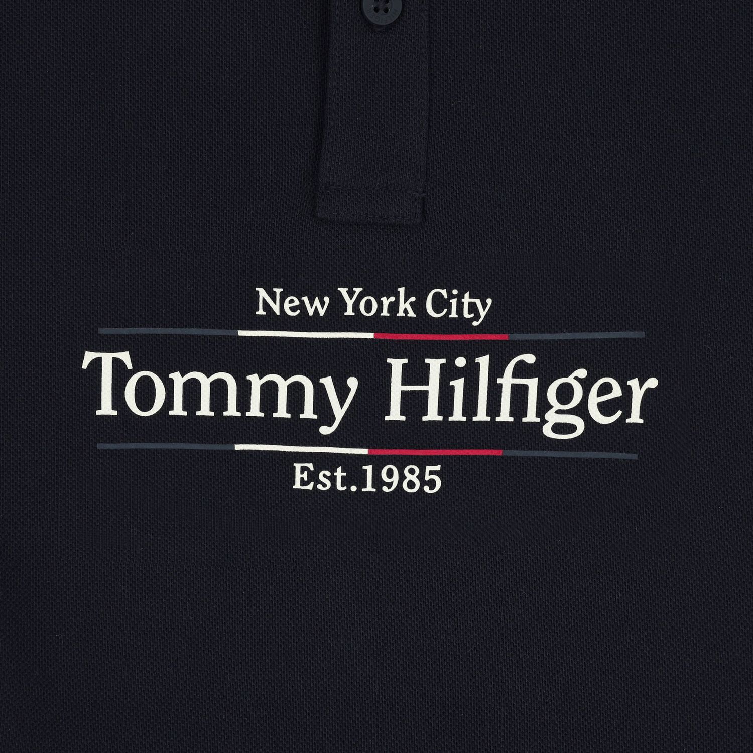 Boys Navy Blue Logo Polo Shirt, 1, hi-res image number null