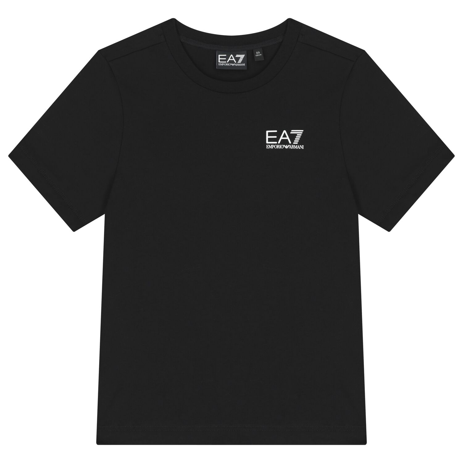Boys Black Logo T-Shirt, 10, hi-res