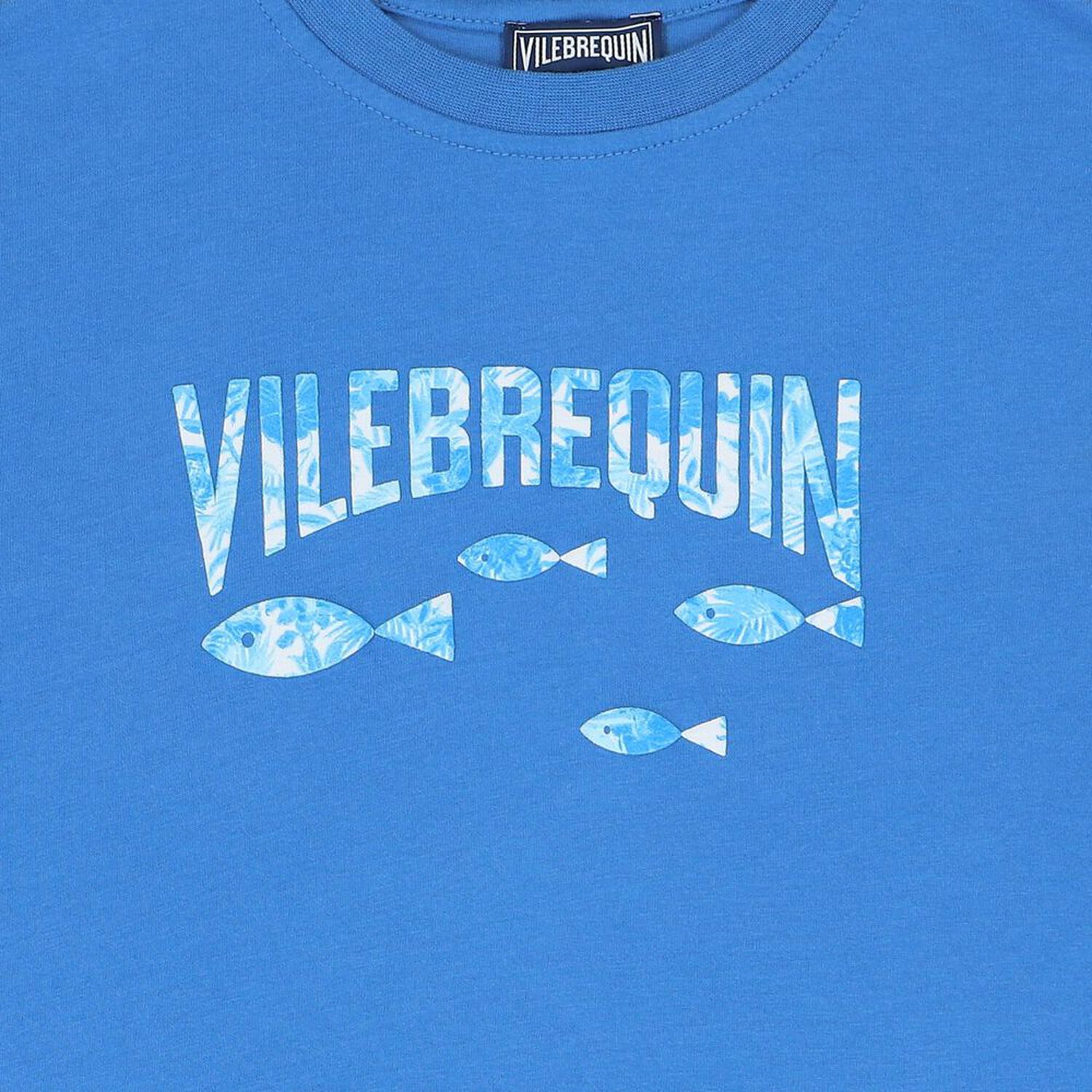 Boys Blue Logo T-Shirt, 1, hi-res