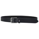 Boys Navy Blue Leather Belt, 2, hi-res