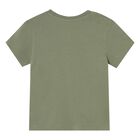 Younger Boys Green Jungle Animals T-Shirt, 2, hi-res