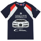 Younger Boys Navy Logo T-Shirt, 2, hi-res