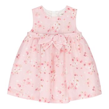 Baby Girls Pink Floral Dress