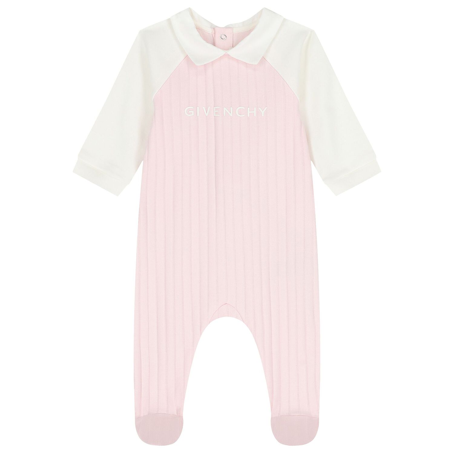 Baby Girls Pink & White Logo Babygrow Gift Set, 1, hi-res image number null
