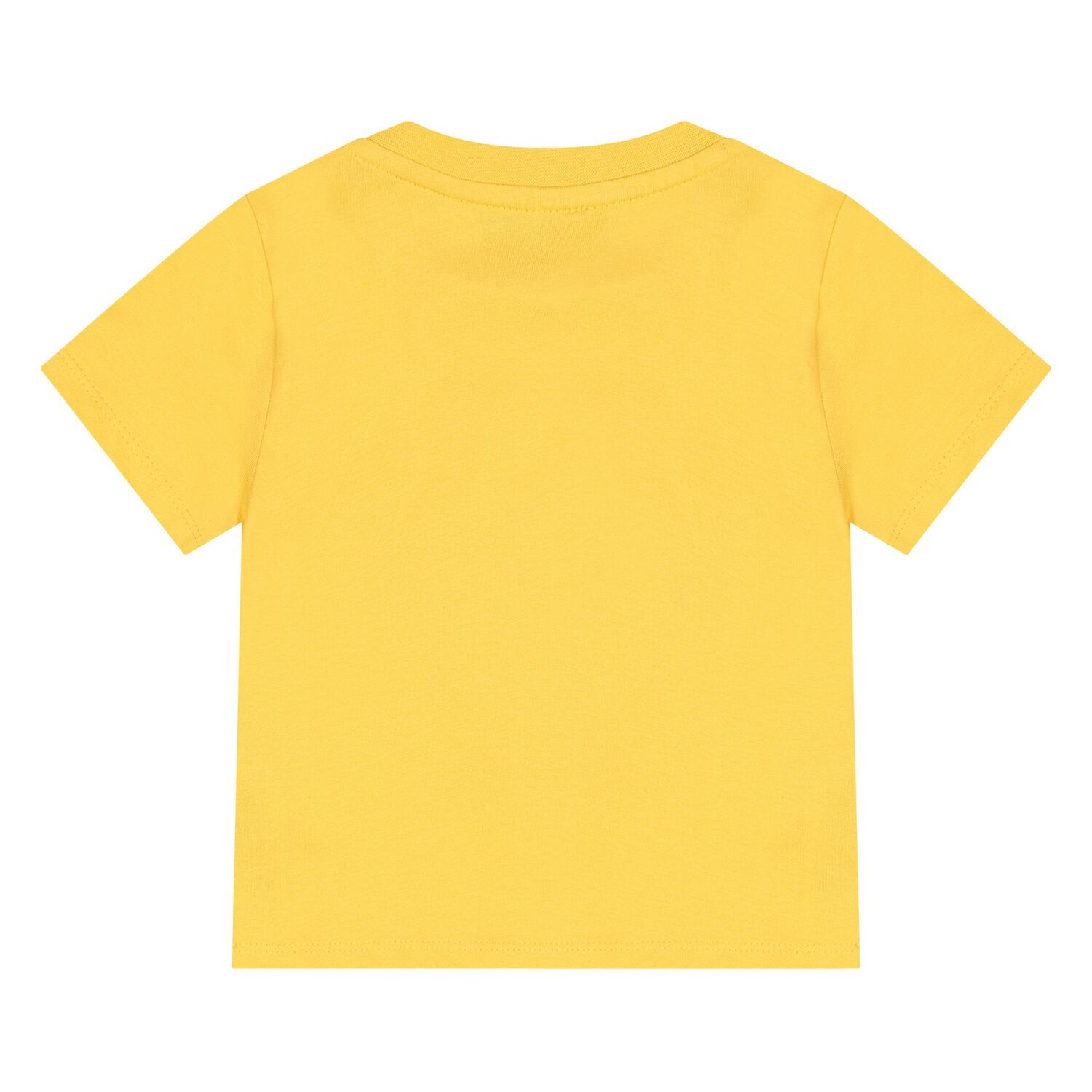 Younger Boys Yellow Leopard Logo T-Shirt, 1, hi-res