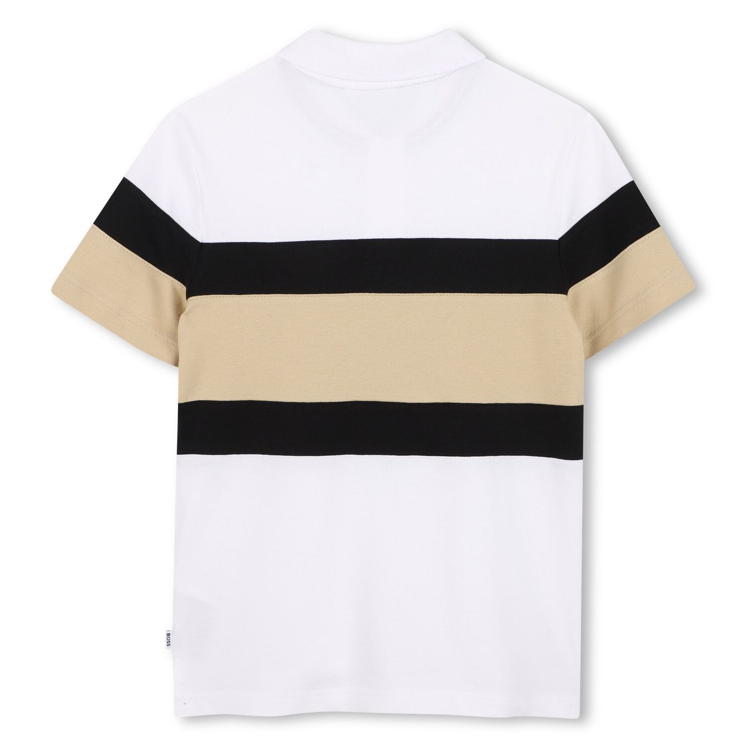 Boys White & Black Logo Shorts Set, 1, hi-res