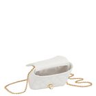 Girls White Bow Handbag, 1, hi-res
