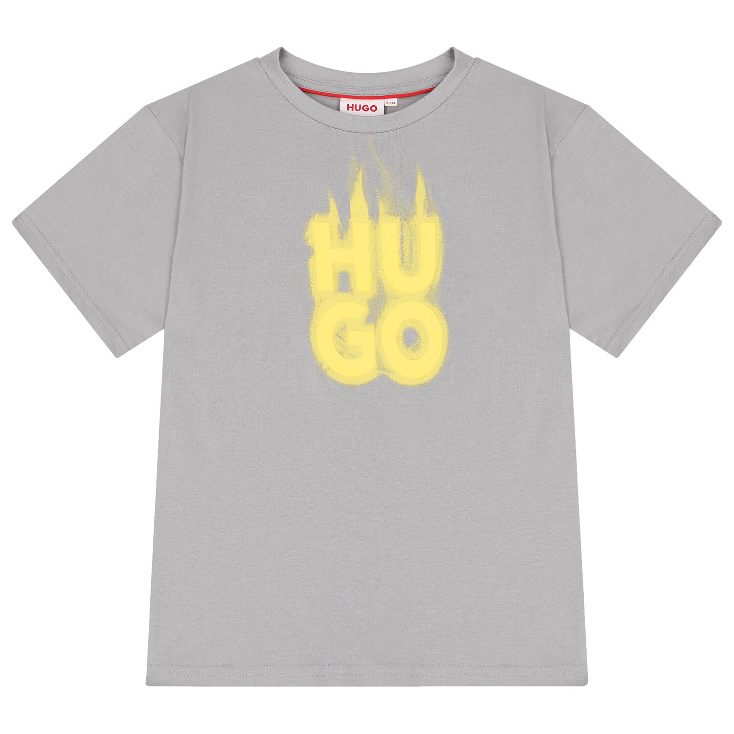 Boys Grey Logo T-Shirt, 1, hi-res