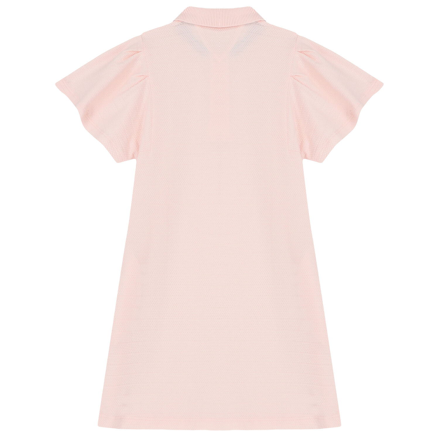 Girls Pink Logo Polo Dress, 2, hi-res