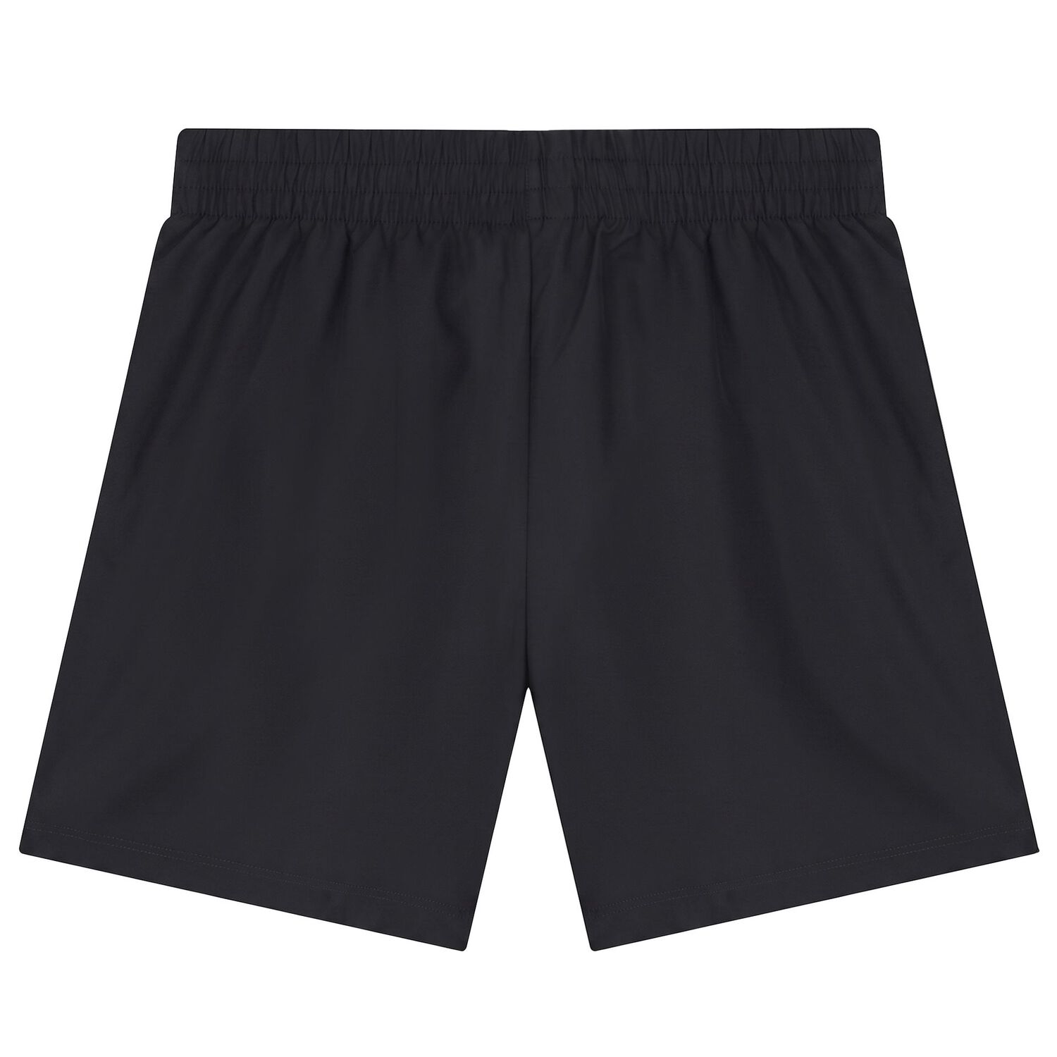 Boys Black Logo Shorts, 1, hi-res