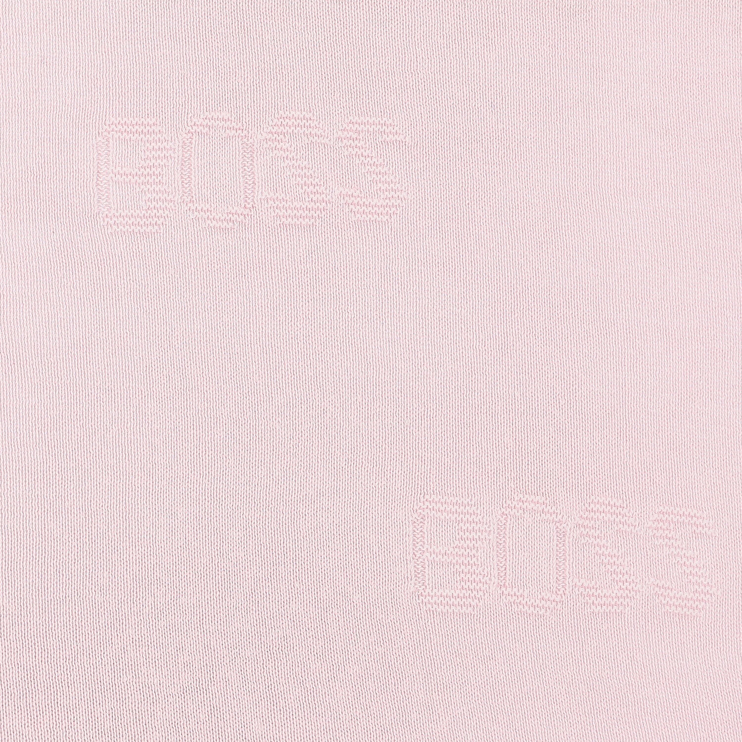 Blue Logo Knitted Baby Blanket, 3, hi-res