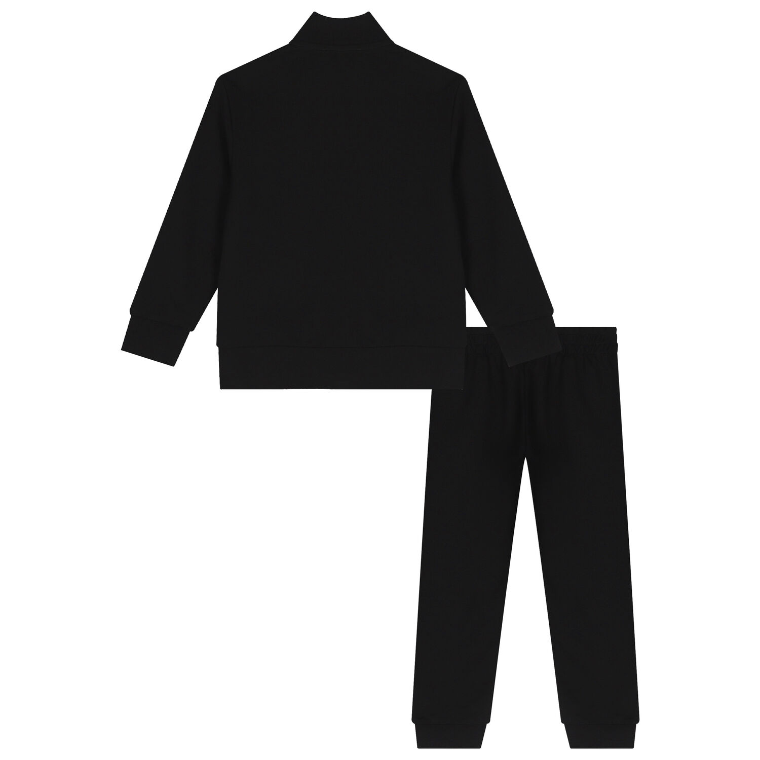 Boys Black Logo Tracksuit, 1, hi-res