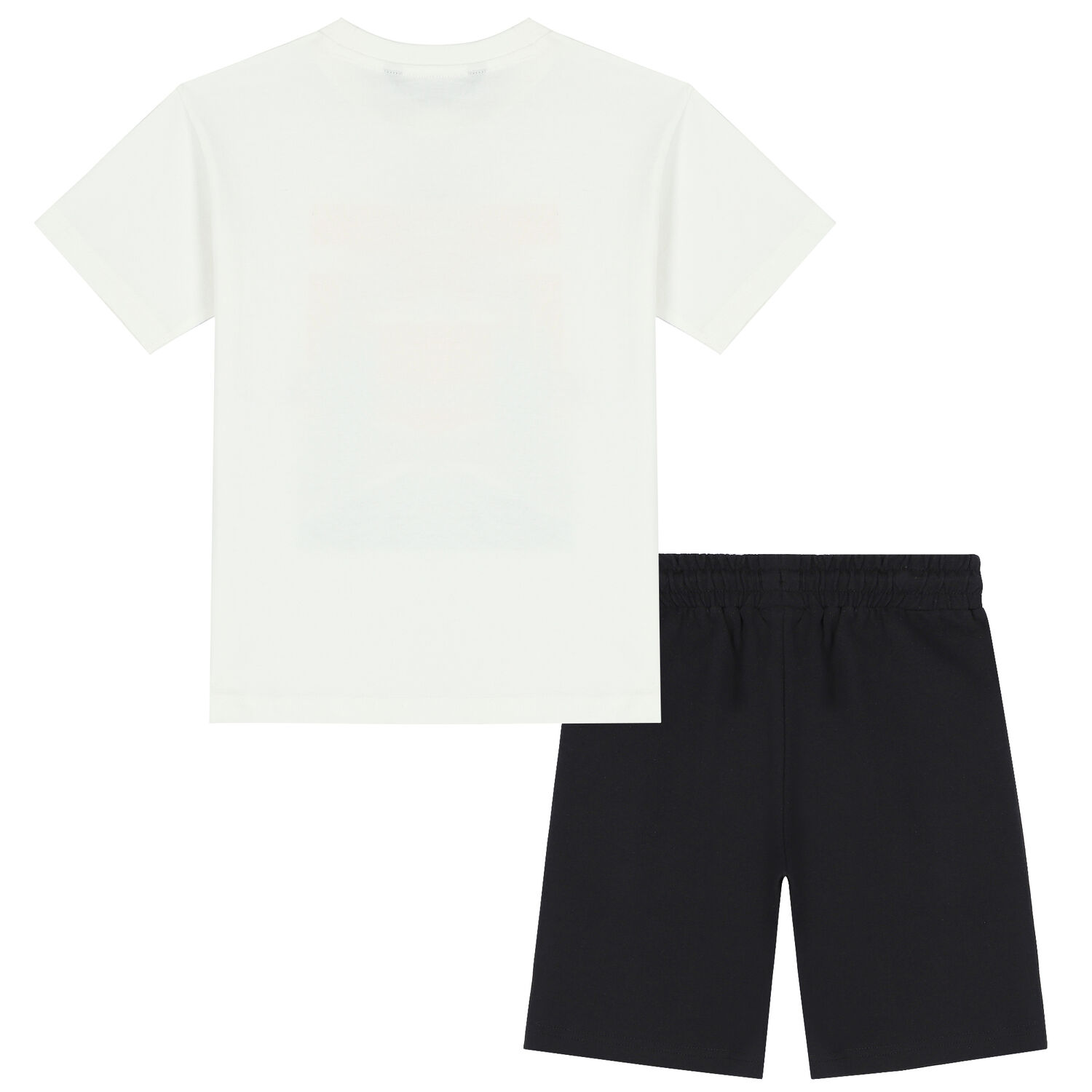 Boys Ivory & Black Shorts Set, 2, hi-res image number null