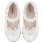 Younger Girls White Patent Shoes, 1, hi-res
