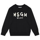 Black & Ivory Logo Sweatshirt, 1, hi-res