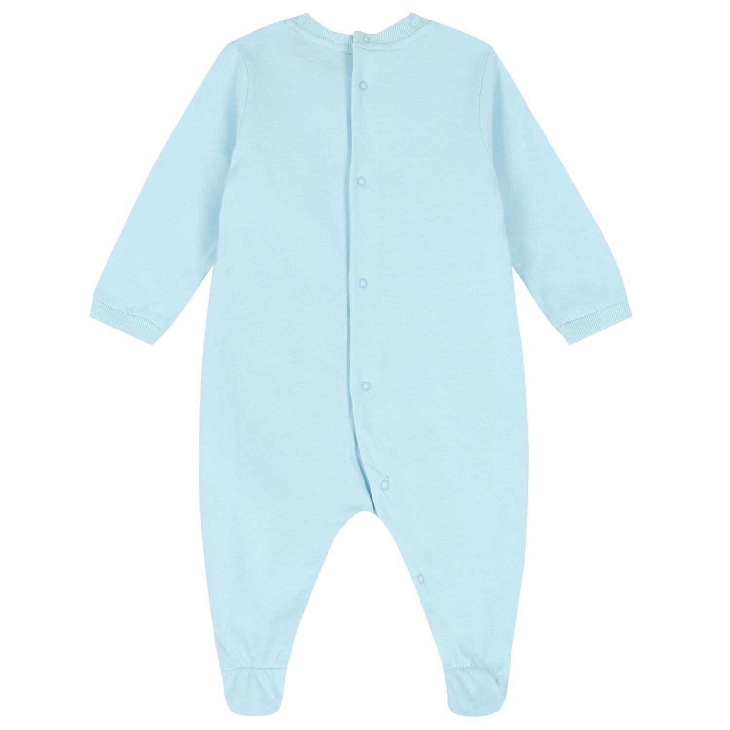 Blue Teddy Bear Logo Babygrow Gift Set, 1, hi-res