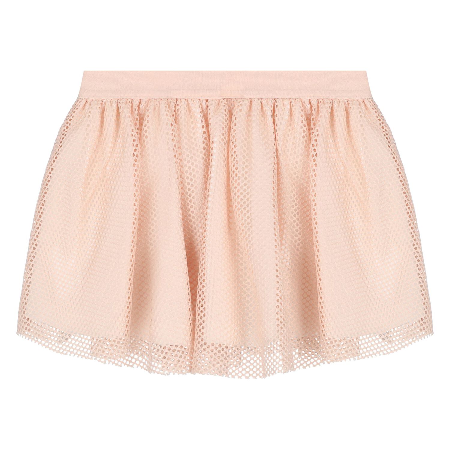 Baby Girls White & Pink Skirt Set, 1, hi-res